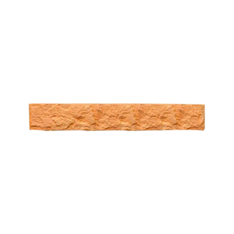 Плитка печная Терракот Рваный камень, 240х70х18 мм (42 шт.)