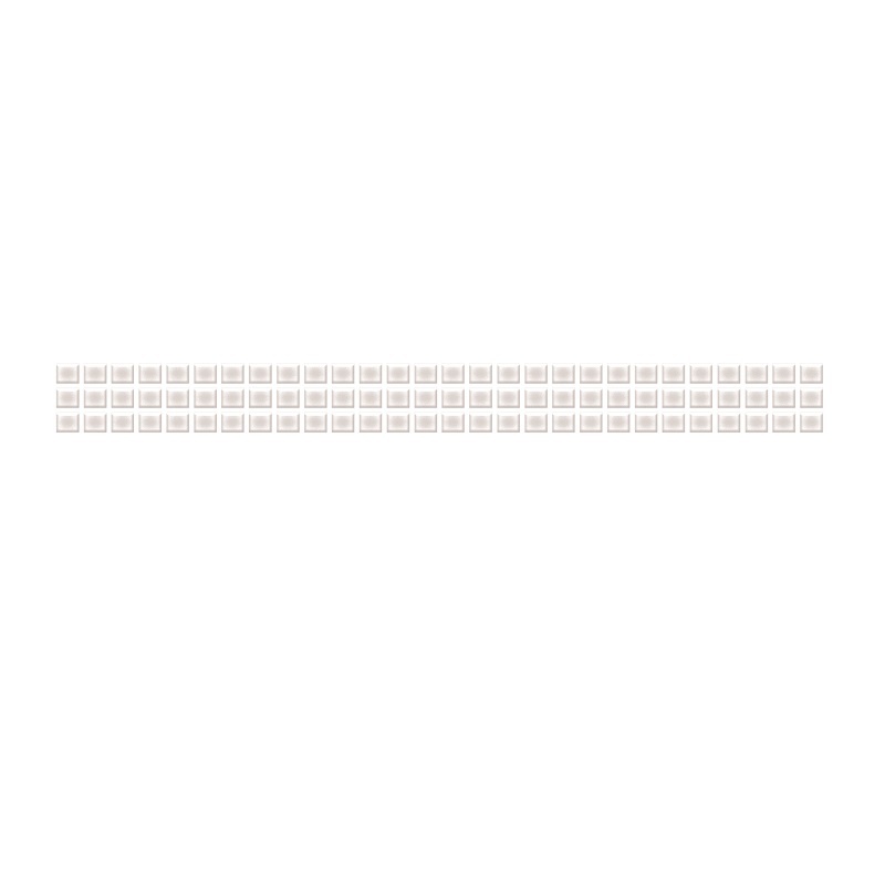 Бордюр Нефрит Шелби, светлые квадраты, 400х40х8 мм