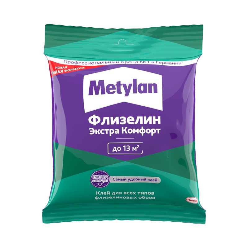 Клей для обоев Metylan Флизелин Экстра Комфорт (90 г)