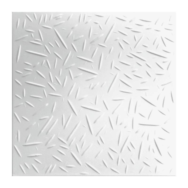 Плита потолочная Solid, С2027 0,5х0,5 м (2 м²) (уп. 8 шт), белая