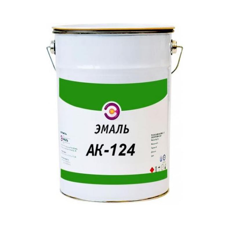 Краска фасадная АК-124 до -20С белая (25 кг)