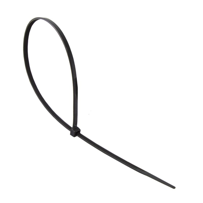 Хомут-стяжка для кабеля 2,5х150мм нейлон черный (уп. 100 шт.)