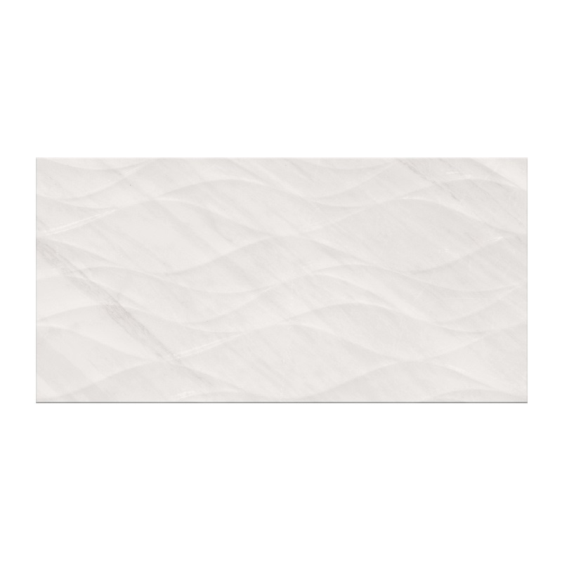 Декор настенный Аtem Фрея Wave GRC, серый, 600х300х9,5 мм