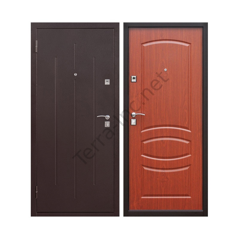 картинка Дверь входная, 960х2050 мм, стандарт, стройгост 7-2, левая