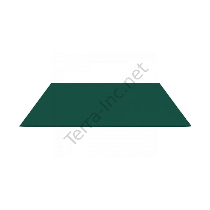 картинка Лист гладкий оцинк. (RAL 6005) зеленый мох 1250х2000х0,4 мм (2,5 м²)