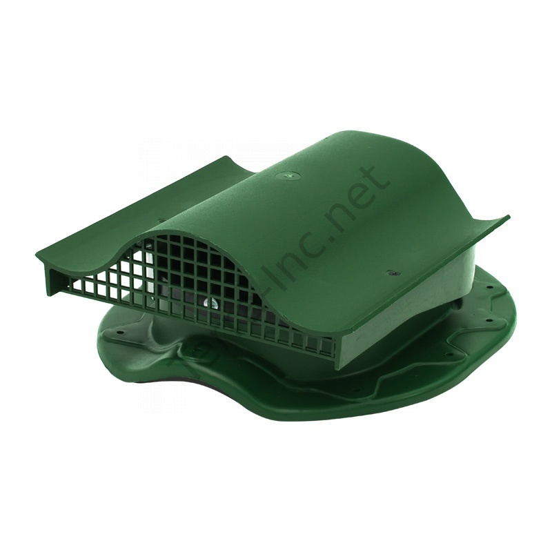 картинка СК Аэратор КТВ-вентиль для готовой кровли из металлочерепицы, зеленый
