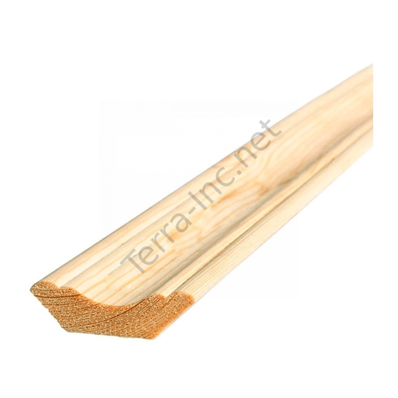 картинка Галтель деревянная гладкая клееная 22х2500 мм