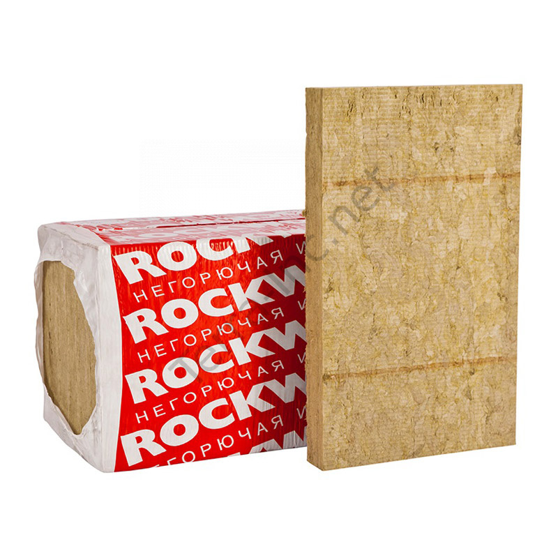 картинка Утеплитель Rockwool Фасад Баттс Оптима 1200х600х50 мм, 5 шт